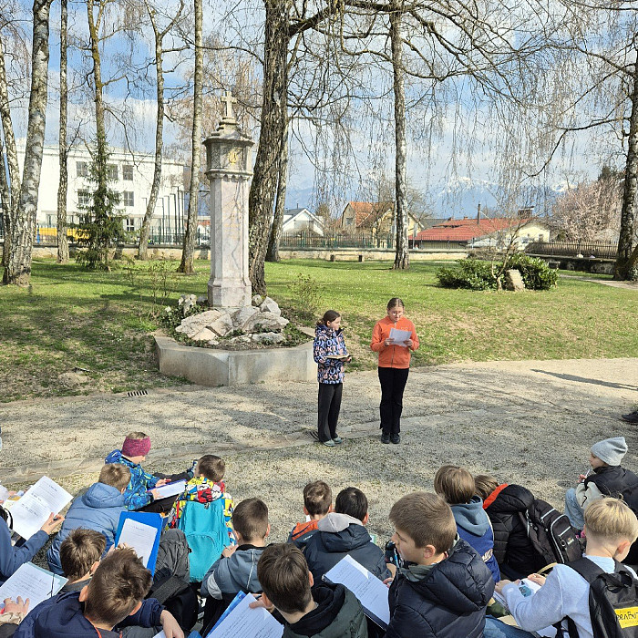 Kulturni dan četrtošolcev: Po Prešernovih stopinjah