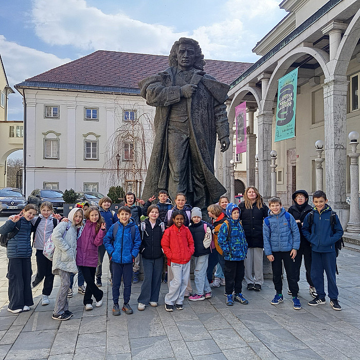 Kulturni dan četrtošolcev: Po Prešernovih stopinjah