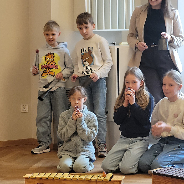 Učenci 3. razreda na Festivalu Bobri