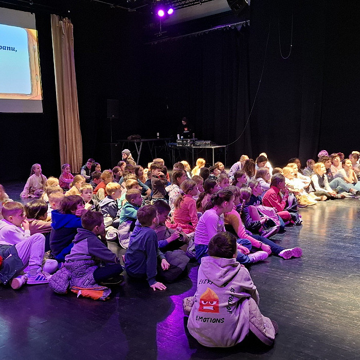 Učenci 3. razreda na Festivalu Bobri