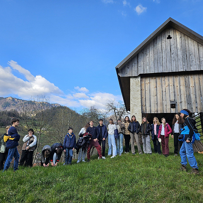 Šola v naravi v CŠOD Cerkno za učence 8. razreda