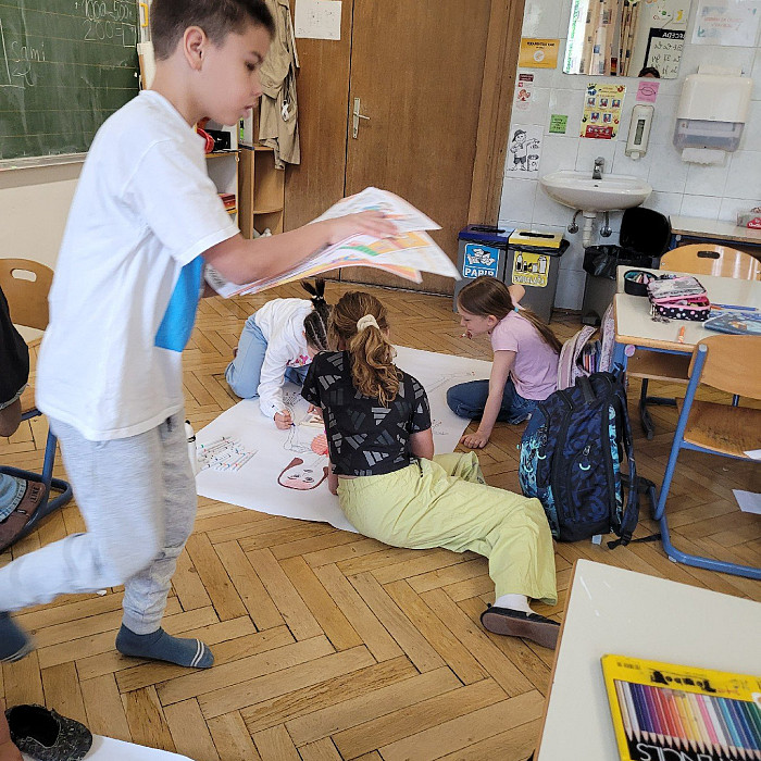 Drugačno učenje v 3. razredu – raziskovali smo človeško telo
