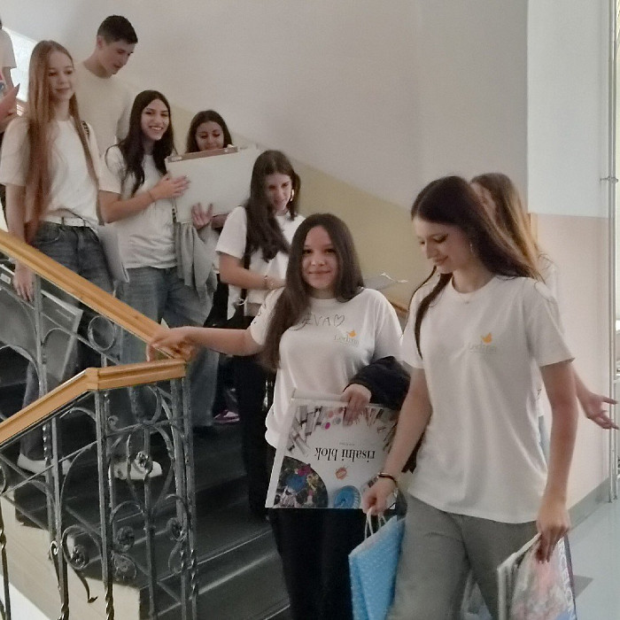 Slavnostni mimohod devetošolcev