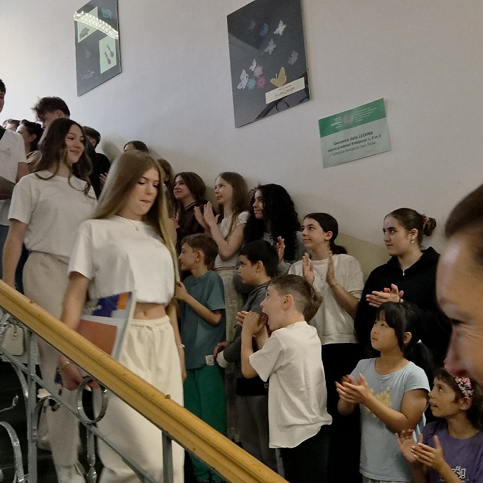 Slavnostni mimohod devetošolcev