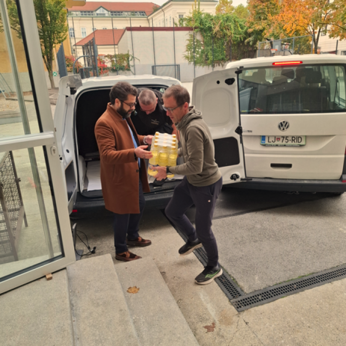 Humanitarna zbiralna akcija za Zvezo Anite Ogulin in ZPM Ljubljana Moste-Polje